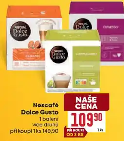 Billa Nescafé Dolce Gusto nabídka