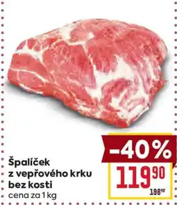 Billa Špalíček z vepřového krku bez kosti nabídka