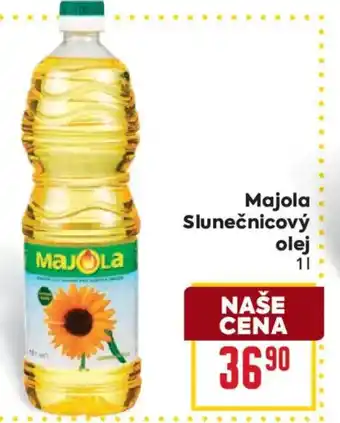 Billa Majola Slunečnicový olej nabídka