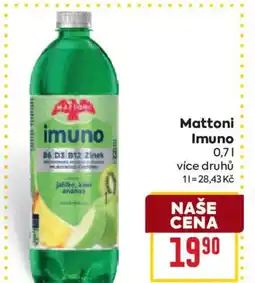 Billa Mattoni Imuno nabídka