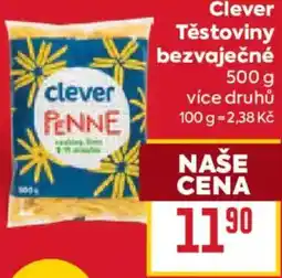 Billa Clever Těstoviny bezvaječné nabídka