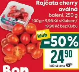 Billa Rajčata cherry oválná nabídka