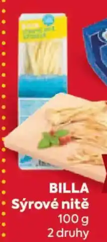 Billa BILLA Sýrové nitě nabídka