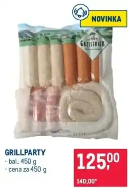 Makro Grillparty nabídka