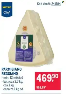 Makro Parmigiano reggiano nabídka