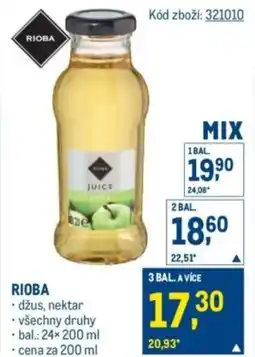 Makro Rioba nabídka