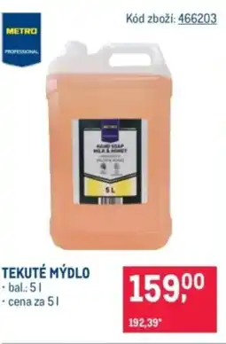 Makro Tekuté mýdlo nabídka