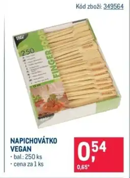 Makro Napichovátko vegan nabídka