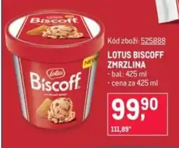 Makro Lotus biscoff zmrzlina nabídka