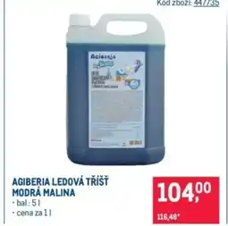 Makro Agiberia ledová tříšť modrá malina nabídka