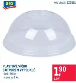 Makro Plastové víčko sotvorem vypouklé nabídka