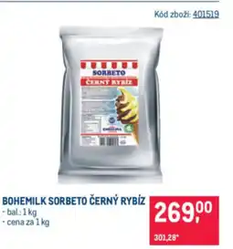 Makro Bohemilk sorbeto černý rybíz nabídka