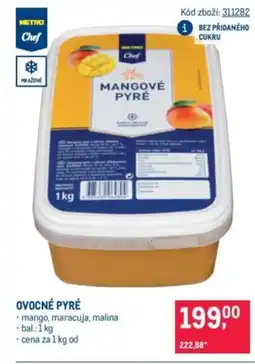 Makro Ovocné pyré nabídka
