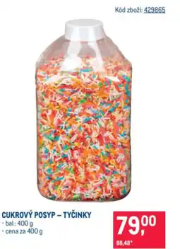 Makro Cukrový posyp - tyčinky nabídka