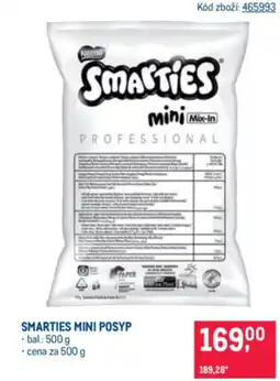 Makro Smarties mini posyp nabídka