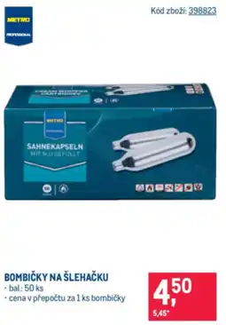 Makro Bombičky na šlehačku nabídka