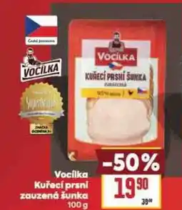 Billa Vocilka Kuřecí prsní zauzená šunka nabídka