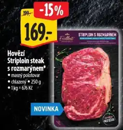 Albert Hovězí Striploin steak s rozmarýnem nabídka