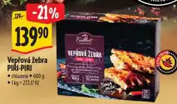 Albert Vepřová žebra PIRI-PIRI nabídka