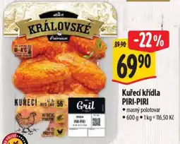 Albert Kuřecí křídla PIRI-PIRI nabídka