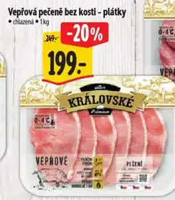 Albert Vepřová pečeně bez kosti - plátky nabídka