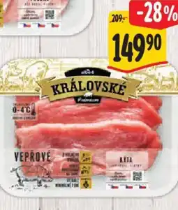 Albert Vepřová kýta bez kosti-plátky nabídka