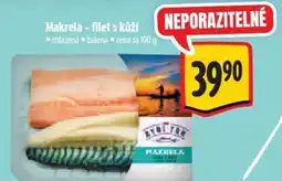 Albert Makrela - filet s kůží nabídka