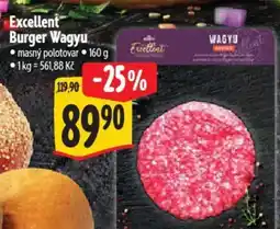 Albert Excellent Burger Wagyu nabídka