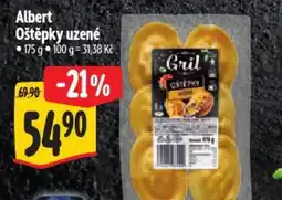 Albert Albert Oštěpky uzené nabídka