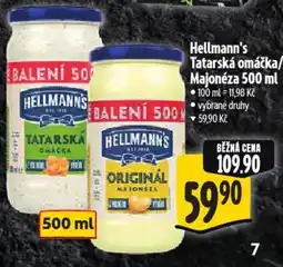 Albert Hellmann's Tatarská omáčka/ Majonéza nabídka