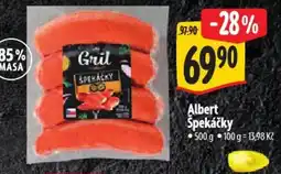 Albert Albert Spekáčky nabídka