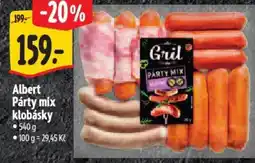 Albert Albert Párty mix klobásky nabídka