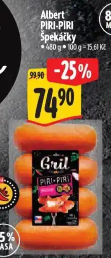 Albert Albert PIRI-PIRI Spekáčky nabídka