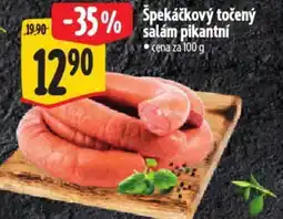 Albert Špekáčkový točený salám pikantní nabídka