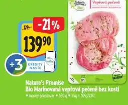 Albert Nature's Promise Bio Marinovaná vepřová pečeně bez kosti nabídka