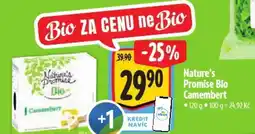 Albert Nature's Promise Bio Camembert nabídka
