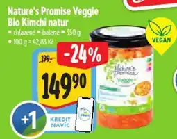 Albert Nature's Promise Veggie Bio Kimchi natur nabídka