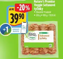 Albert Nature's Promise Veggie Seitanové tycinky nabídka