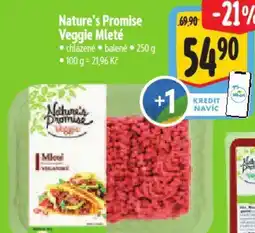Albert Nature's Promise Veggie Mleté nabídka