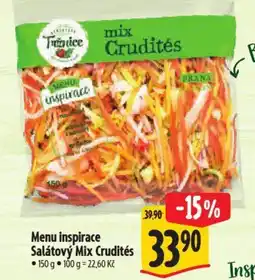 Albert Menu inspirace Salátový Mix Crudités nabídka