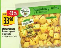 Albert Menu inspirace Brambory mini s kořením nabídka