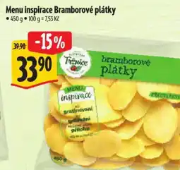 Albert Menu inspirace Bramborové plátky nabídka