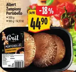 Albert Albert Žampiony Portobello nabídka