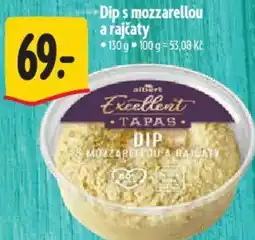 Albert Dip s mozzarellou a rajčaty nabídka