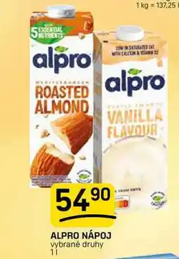 Flop ALPRO NÁPOJ vybrané druhy 11 nabídka
