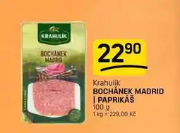 Flop BOCHÁNEK MADRID | PAPRIKÁŠ nabídka