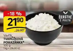 Flop TVARŮŽKOVÁ POMAZÁNKA nabídka