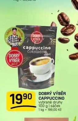 Flop DOBRÝ VÝBĚR CAPPUCCINO vybrané druhy 100 g | sáček nabídka