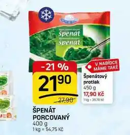 Flop ŠPENÁT PORCOVANÝ nabídka