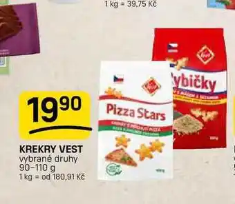 Flop KREKRY VEST vybrané druhy nabídka